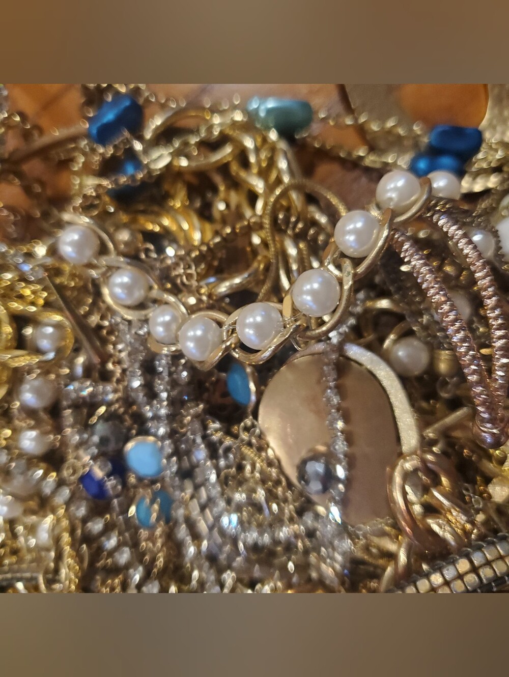 Mixed Craft Jewellery Lot 2 Pounds DIY Projects Arts & Crafts Repair Parts READ